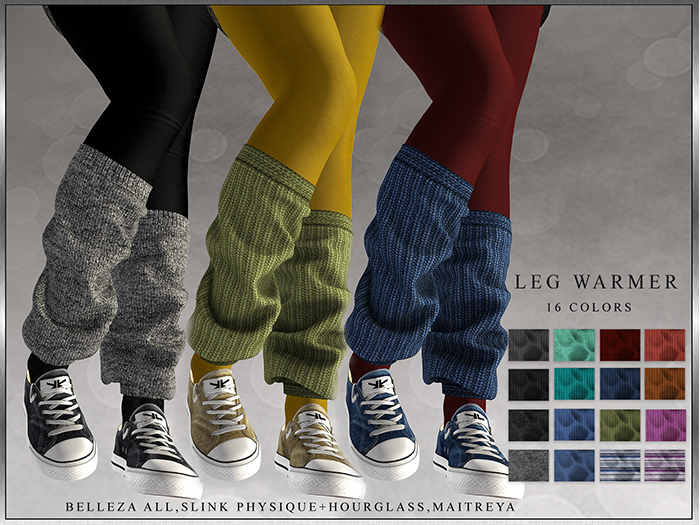 GGVG LEG WARMER 16 COLORS