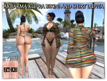 AKBARMA KUPRA BIKINI AND SHIRT LUPITA