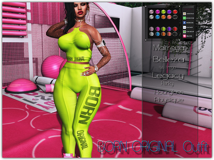 [TOXIC BISH] BORN ORIGINAL Outfit @ HUD