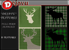 ^Dejavu^ Full Perm Christmas Pillow Texture 27