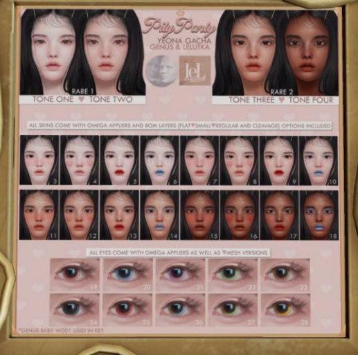 20 [ Pity Party ] Inhyeong Contacts {Blue}