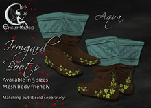*LE* Irmgard Boots Aqua