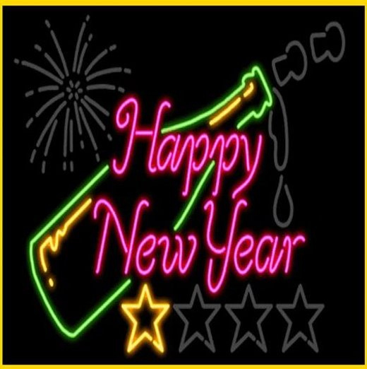 ART ANIMATED HAPPY NEW YEAR 2 FANTASMAGORIA BY FLAME