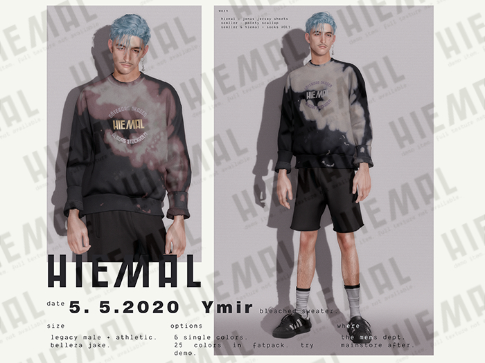 Hiemal - Ymir Bleached Sweater Demo
