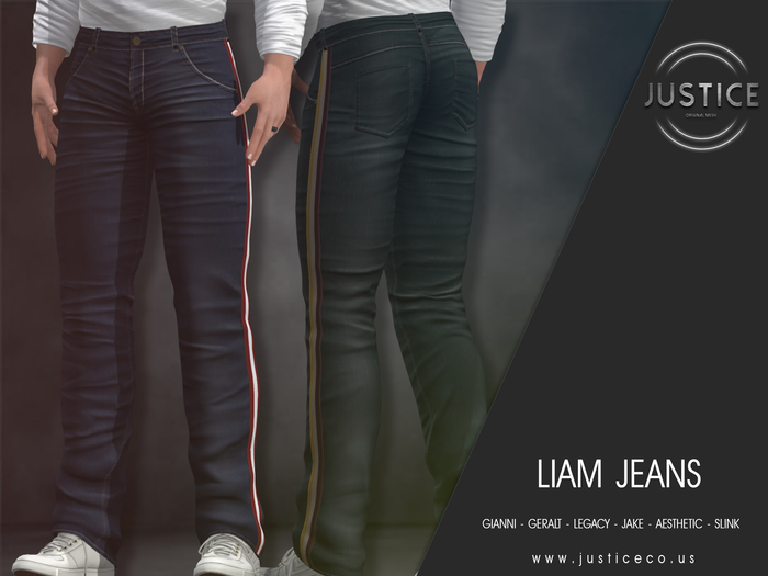 [JUSTICE] LIAM JEANS - FATPACK