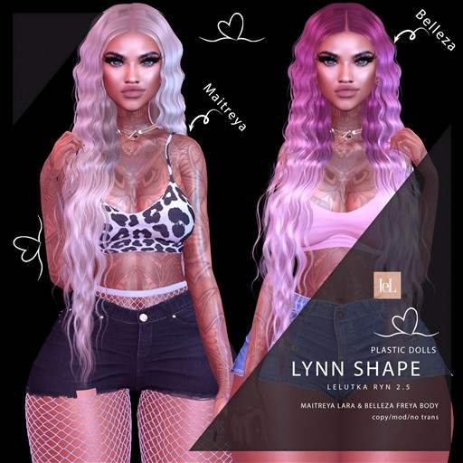 Plastic Dolls - Lynn Shape - LeLutka Ryn