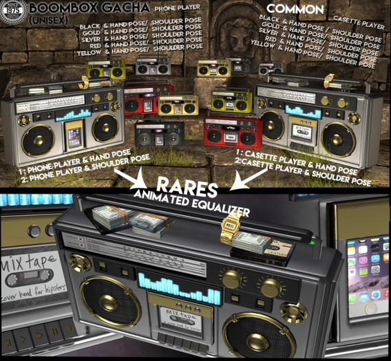 [Since1975] BoomBox/P Hand ( RARE )