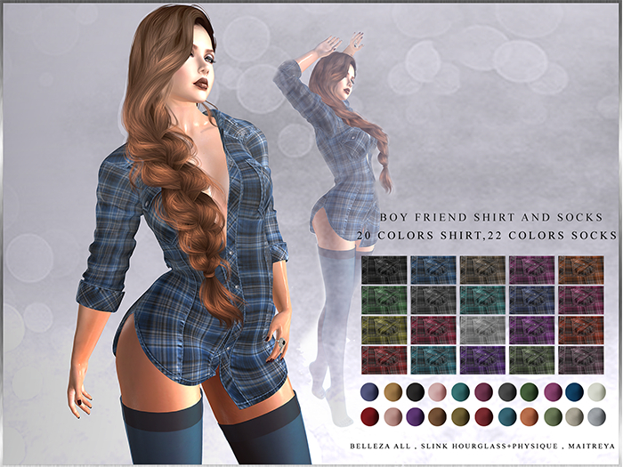 GGVG BOY FRIEND SHIRT AND SOCKS