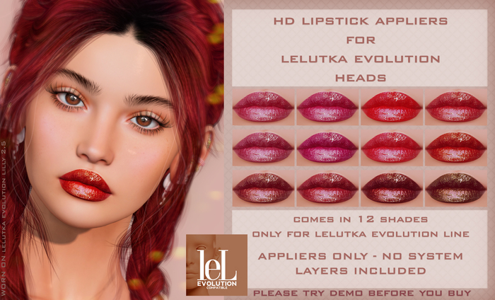 DEMO [SYN] - HD Lipstick Itaewon LELUTKA EVO