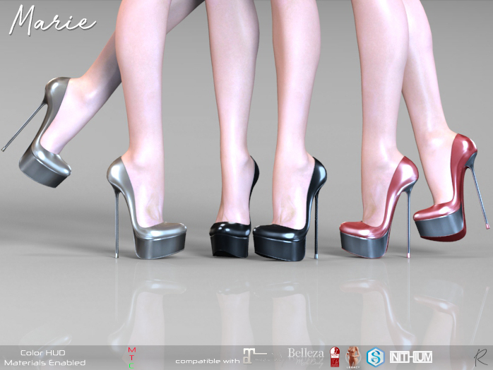 Remezzo Marie Heels Fat Pack