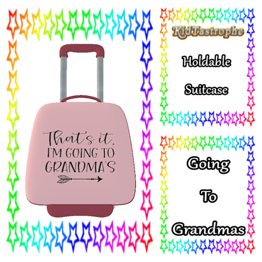 *KT* Suitcase Goin to Grandmas >BOXED<
