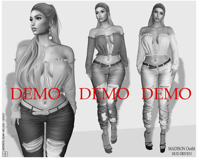 ★MADISON Outfit : HUD DRIVEN★DEMO★