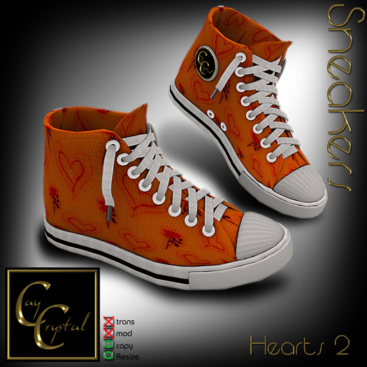 CC Design - Sneakers Hearts 2