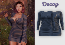 Decoy - Janet Dress: Knit Blue - Maitreya Lara, Belleza Freya, Meshbody Legacy