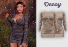 Decoy - Janet Dress: Knit Tan - Maitreya Lara, Belleza Freya, Meshbody Legacy