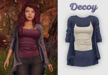 Decoy - Pearla Cardigan: Navy - Maitreya Lara, Belleza Freya, Meshbody Legacy
