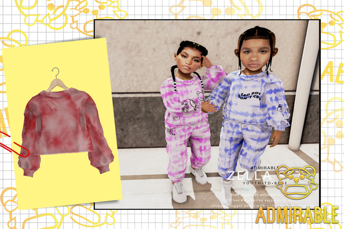 Admirbale- Slouchy Sweater (Red)