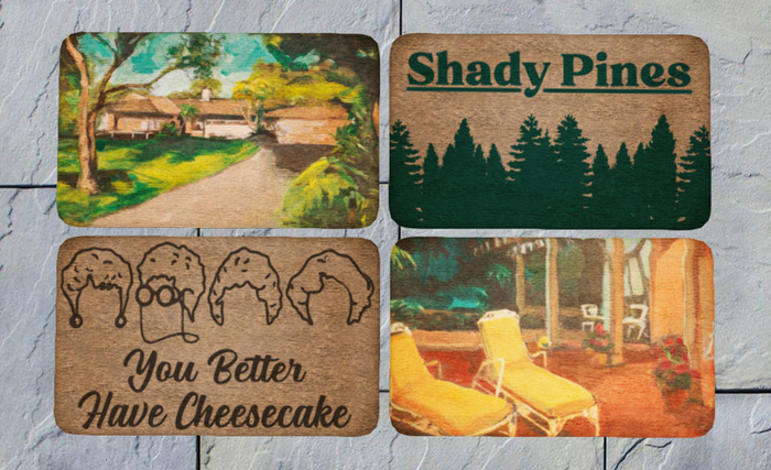 laurel - Stay Golden Welcome Mats Pack