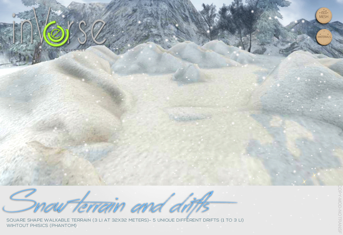 ☰ inVerse ☰ Winter terrain & drifts 