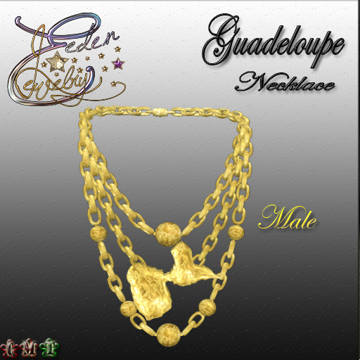 NECKLACE GUADELOUPE MALE