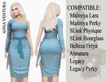 Anna.V _Midi Dress_ Francine_04