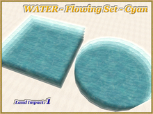 WATER - Flowing Set - Cyan (1 LI) (Full perm)