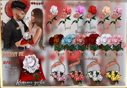 ... MarmeladnyGirl ... Romance gacha - Peony basket #17
