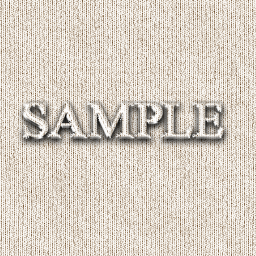 Zoy Texture [ Fine Knit 03 ] Seamless - Cream