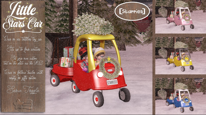 [Starries] Little Stars Christmas Car - Fat Pack