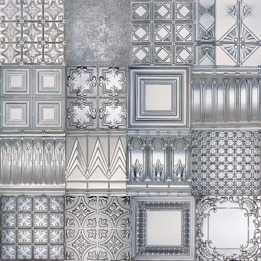 Art Designer -Texture metal silver