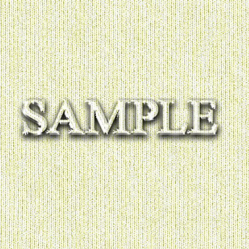 Zoy Texture [ Fine Knit 03 ] Seamless - Lemon