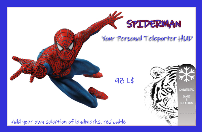 Personal Teleporter Spiderman