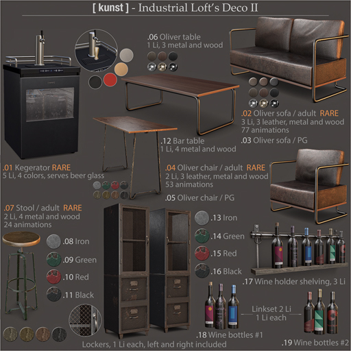 .16 [ kunst ] - Locker / black