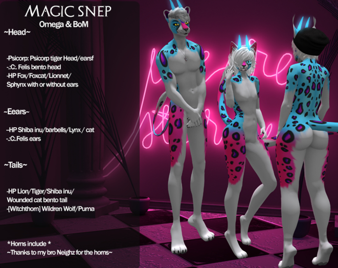 Kat Klaws~ Magic Snep -Retrowave- M Omega & BoM