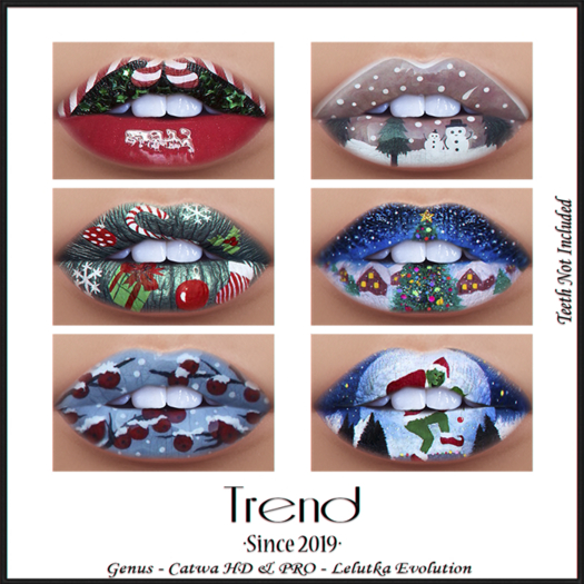 TREND - Christmas Lips Collection 2020 - DEMO
