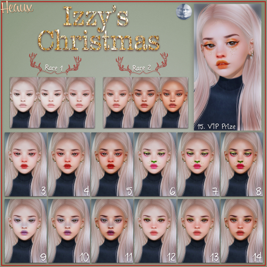 #7. [Heaux] Izzy's Christmas - Baby Grinch - Shell