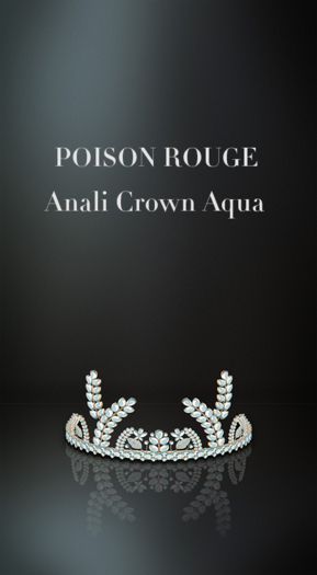 POISON ROUGE Anali Crown Aqua