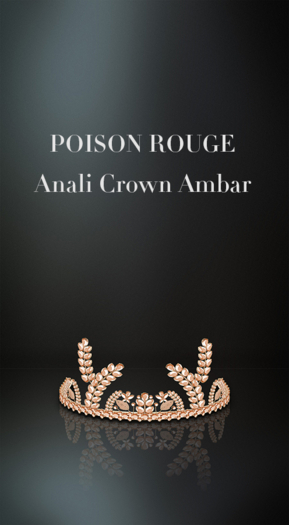 POISON ROUGE Anali Crown Ambar