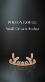 POISON ROUGE Anali Crown Ambar