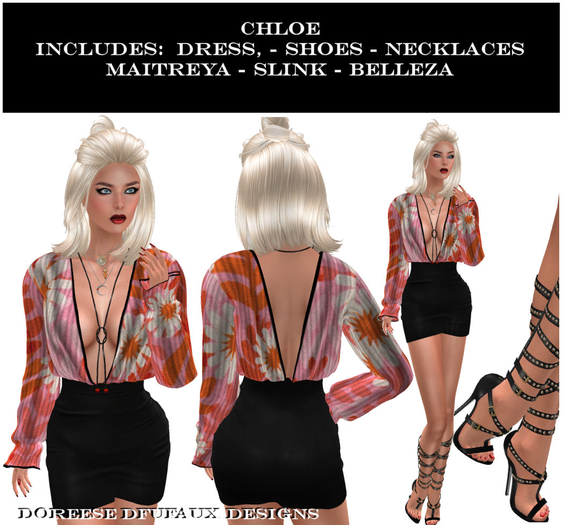 CHOLE DRESS - ORANGE DAISIES - MAITREYA SLINK BELLEZA