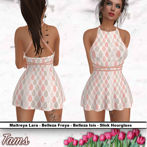 Bust Tied Dress - Digi