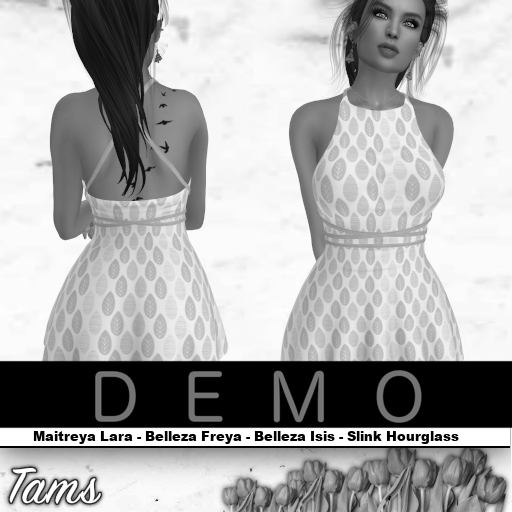 DEMO - Bust Tied Dress - Digi