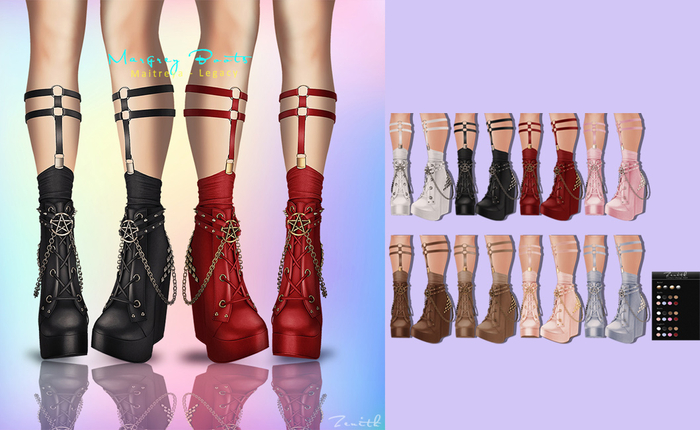 =Zenith=Margrey Boots (ALL) Maitreya/Legacy