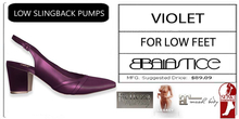 Baiastice_Low Slingback Pumps-Violet