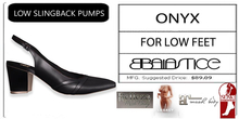 Baiastice_Low Slingback Pumps-Onyx