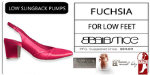 Baiastice_Low Slingback Pumps-Fuchsia