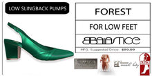 Baiastice_Low Slingback Pumps-Forest