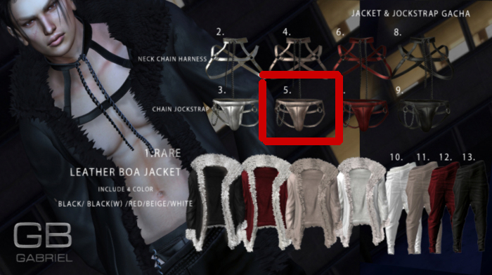 5.::GB:: Chain Jockstrap (Legacy) Gold