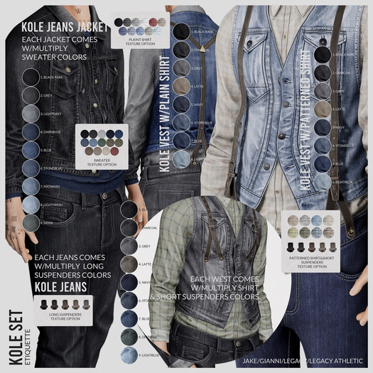 .etiquette. Kole Jeans Jacket Blue