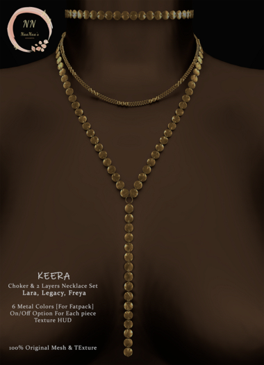 NaaNaa's Keera Set Gold [Wear Me]